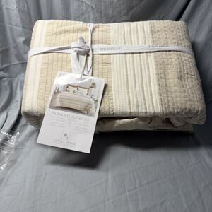 Levtex Home - Pickford Beige Duvet Cover Set - Jaquard - Beige, Taupe and Cream